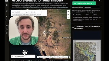 AI can now georeference imagery automatically #gis #geoai