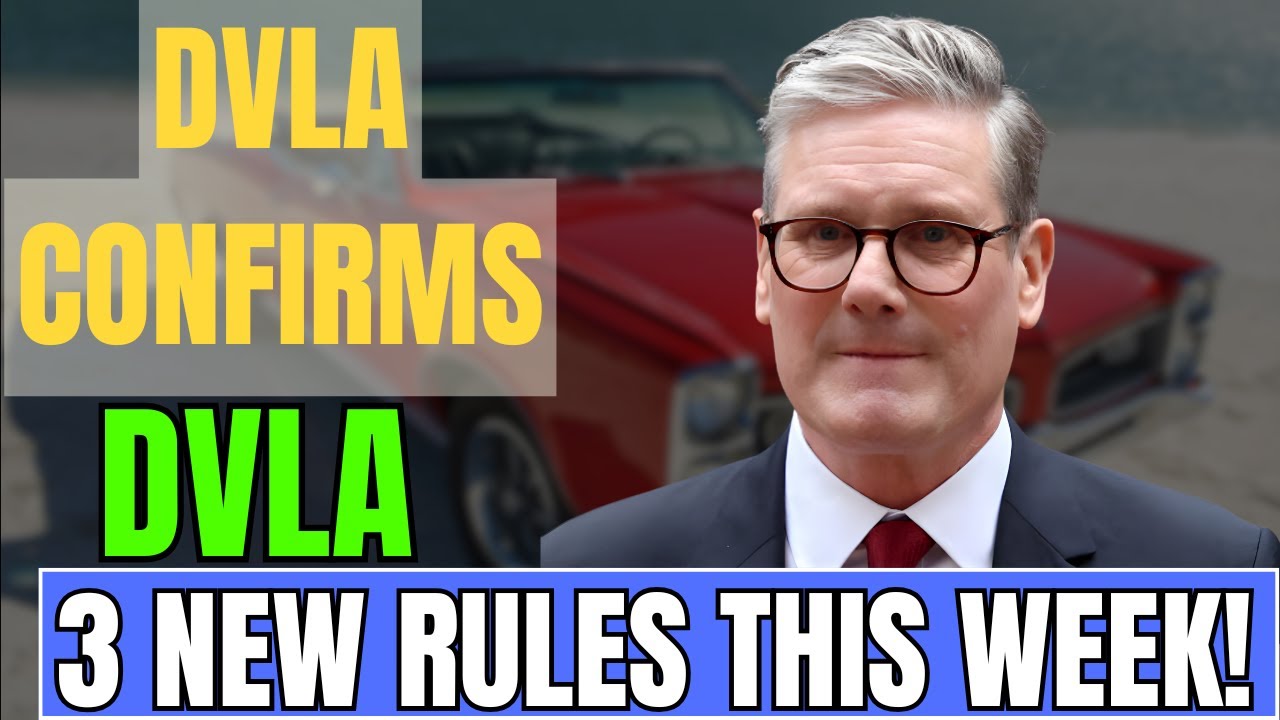 🚗 New DVLA Driving Regulations Introduced – Fines Now Actively Enforced!