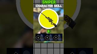 Sniper new character skill combination | cs and BR rank