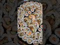 Sushi platter   food youtubeshorts