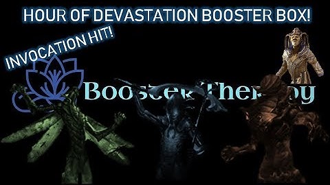 INVOCATION HIT! Hour of Devastation Booster Box Opening!