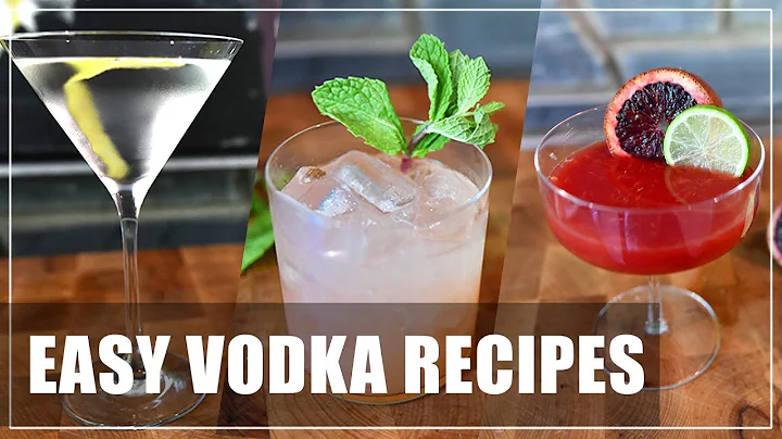 6 Easy Vodka Cocktail Recipes | Jill Maurer Feat. ...