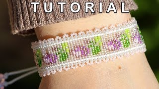 Beaded Wrap Bracelet / Tutorial / DIY