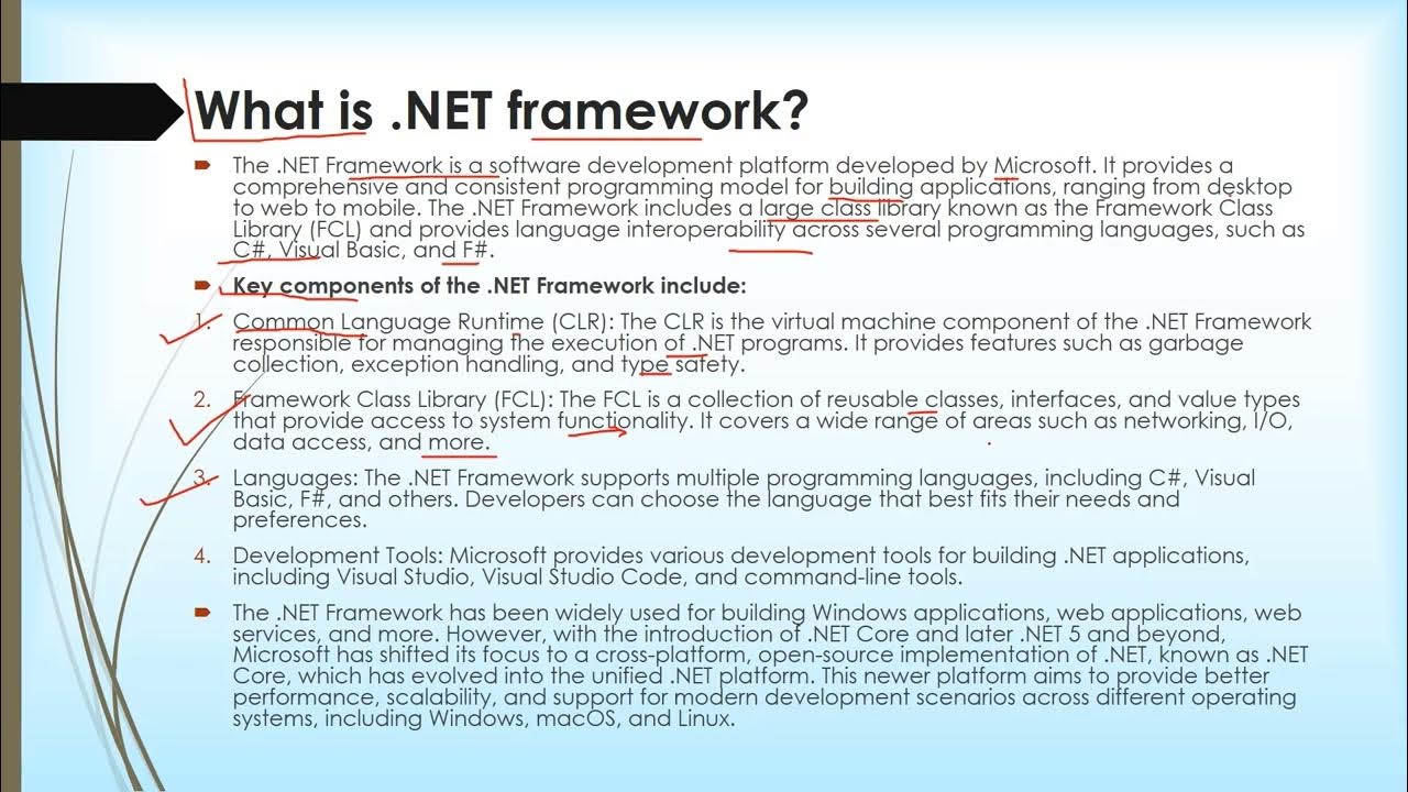What Is Net Framework 3.5
