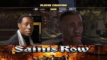 Saints Row face creation request Wesley Snipes