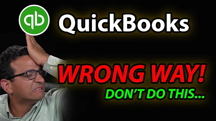 DO NOT DO THIS in QuickBooks (When Adding Bank Transactions)