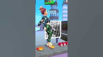 ASMR Tippy Toe Try Again |tippy toe3D  level 08 #Xshorts #tippytoe #satisfying#asmr