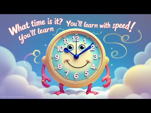 Time to Tell Time โฐ | Nursery rhymes and kids song - YouTube