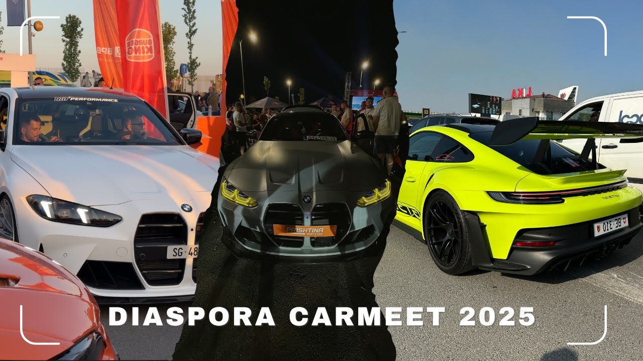 CRAZY Car Revs, Flybys & Full Sends! | Diaspora Car Meet 2025
