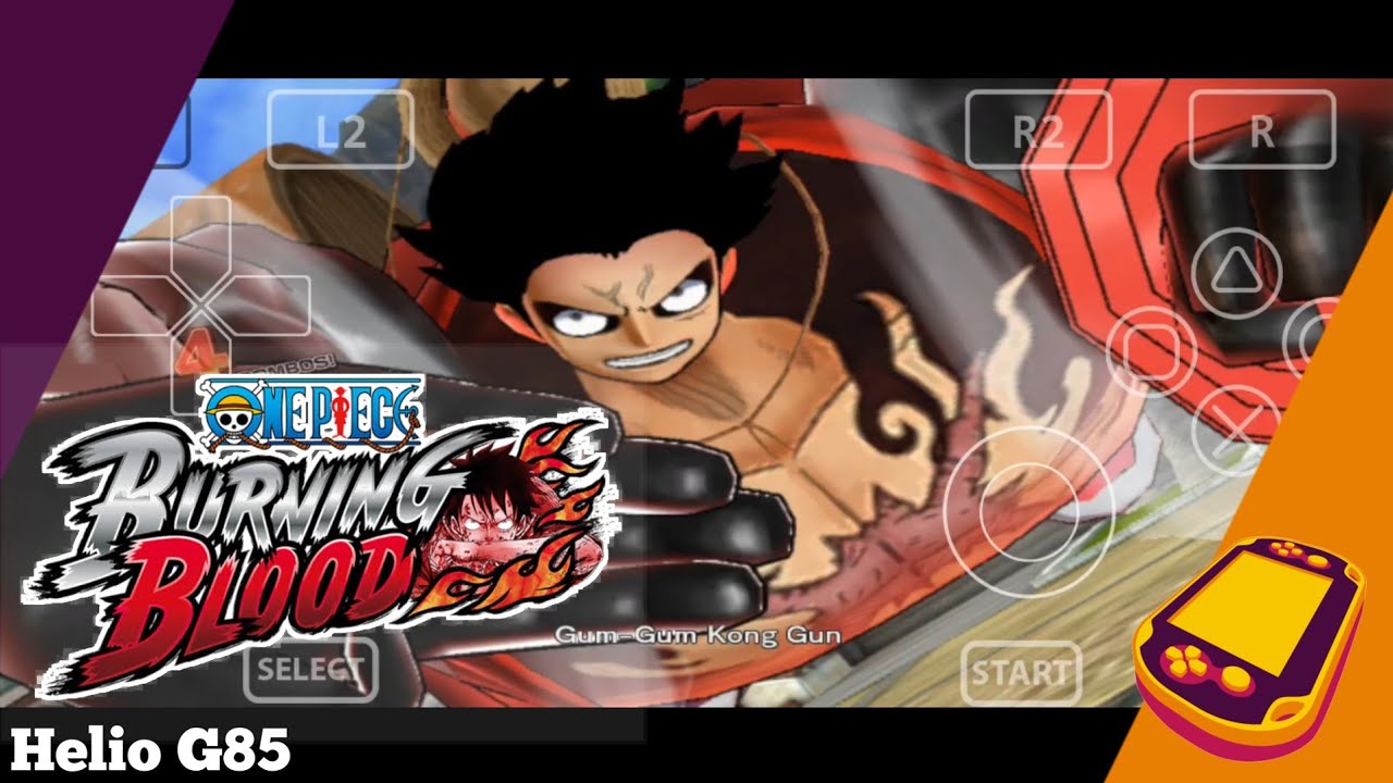 One Piece Burning Blood v1.08 (PSVita) Gameplay Android Vita3k v9