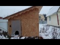 Зимний домик для кошек