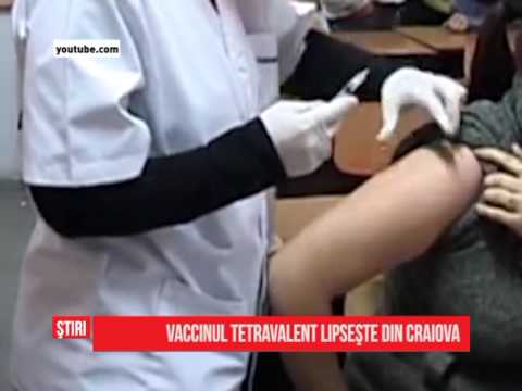 Vaccinul tetravalent lipseşte în Craiova