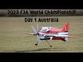 2023 F3A World Championship - Day 1 Australia