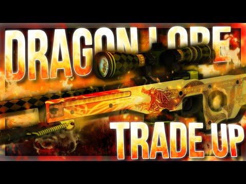 CS:GO 3X AWP DRAGON LORE TRADE UP