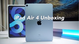 Ipad Air 4 (Sky Blue) Unboxing: Compare To Ipad Pro - No Talking