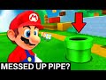 The Weird Title Screen Level of Super Mario 3D Land