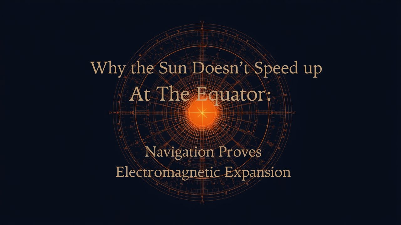 Why The Sun Doesn’t Speed Up At The Equator: Navigation Proves ...