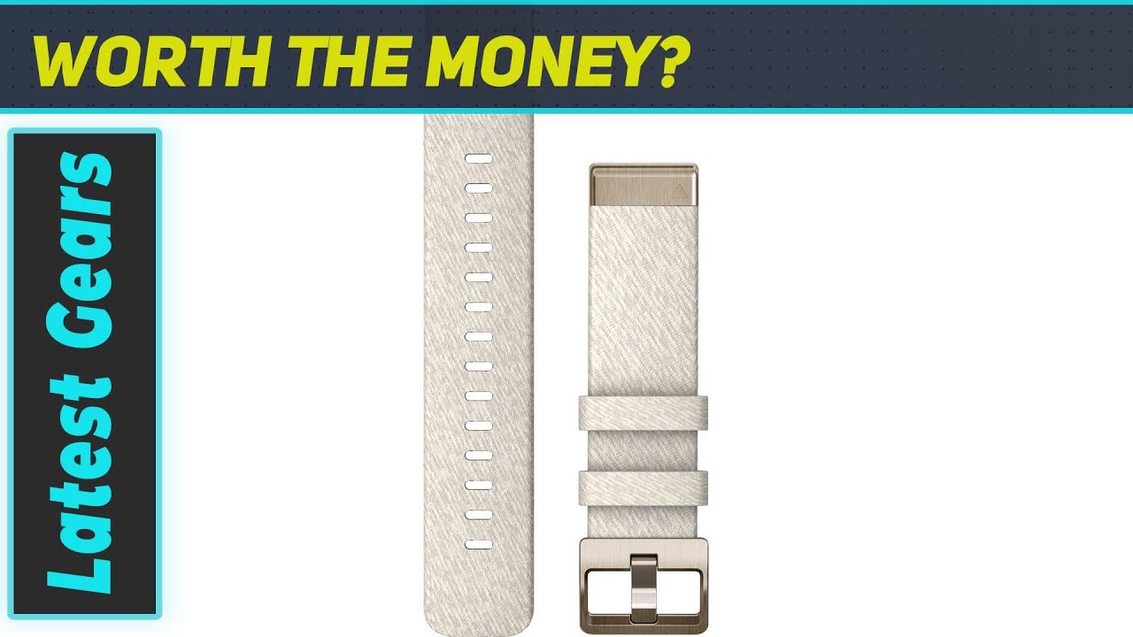 Garmin QuickFit 20 Cream Heathered Nylon Band: The Best Watch Band
