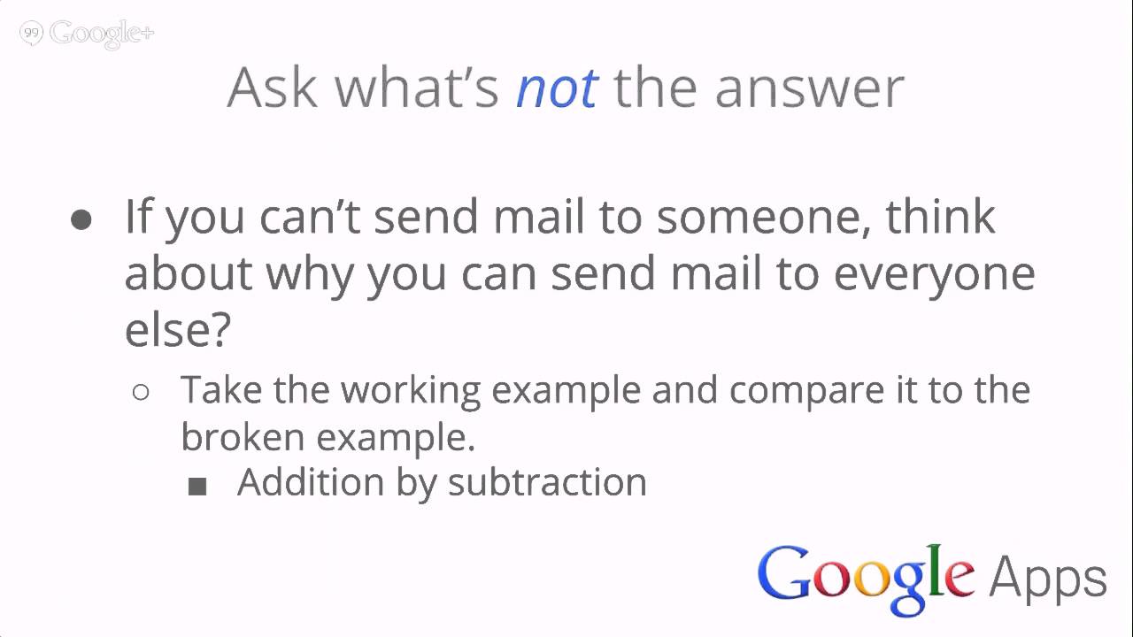 Ask an Expert: Google Apps Support (Hangout on Air)