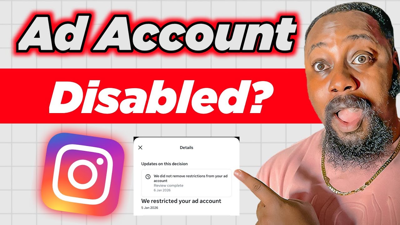 How To Fix Instagram Ad Account Disabled 2026 - YouTube