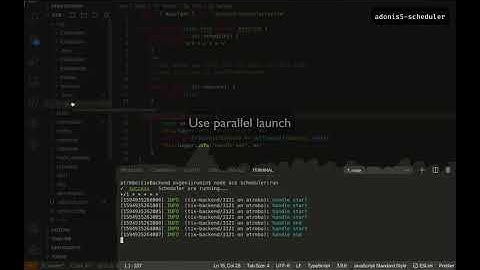 AdonisJS 5 cron scheduler