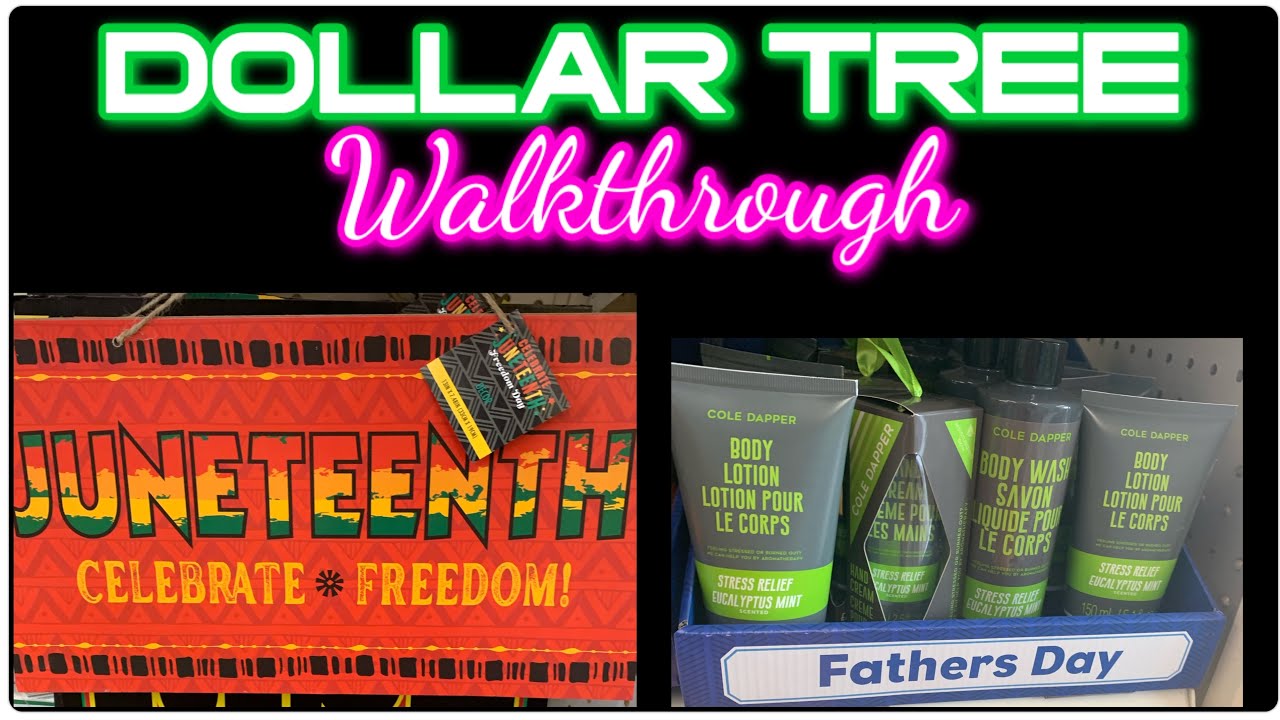 Dollar Tree Walkthrough & Fathers Day Finds 6823 YouTube