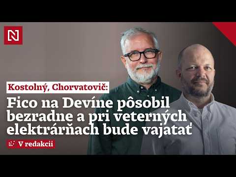 Kostolný, Chorvatovič: Fico na Devíne pôsobil bezradne a pri veterných elektrárňach bude vajatať