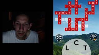 Wordscapes, Hills Stage, Below level 4