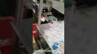 single one plastic fork automatic flowpack wrapping machine cutlery spoon knife