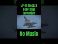 Pakistan Air Force JF-17 Block 3 Four-ship Flight Takeoff #jf17 #jf17 #jf17block3 #aviation #takeoff