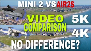 DJI MINI 2 | VIDEO COMPARISON vs DJI AIR2s