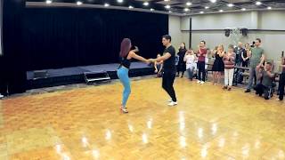 Bachata Workshop - Look what you made me do - Juan & Mercedes at SLF 2018