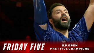 Friday Five - Past Five U.S. Open Champions