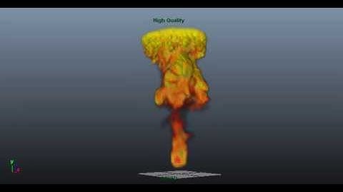 MAYA - Fluid test 3.