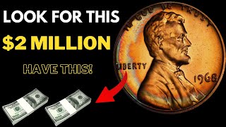 "The 1968 Penny That Shocked the World: $2 Million Value" - Coins Worth Money Look For This #coins