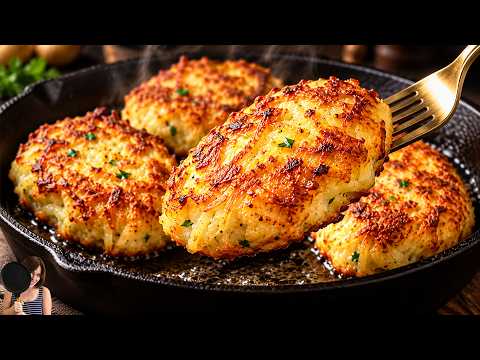Just Mix POTATOES and 2 EGGS! These Stuffed Potato Patties Won Everyone Over!