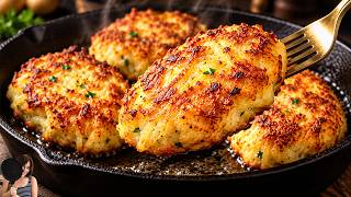 Just Mix POTATOES and 2 EGGS! These Stuffed Potato Patties Won Everyone Over!