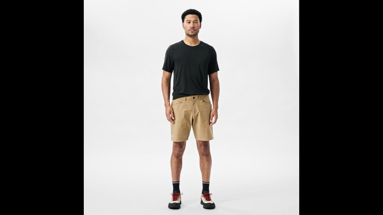 Preview of Arc'teryx Kragg Cotton 9" Shorts - Men's Video