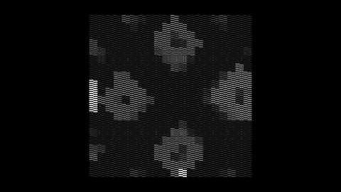 pyxides 1k intro for Atari 8-bit