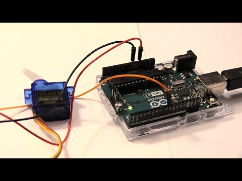 How to Run a Servo from a Arduino - YouTube