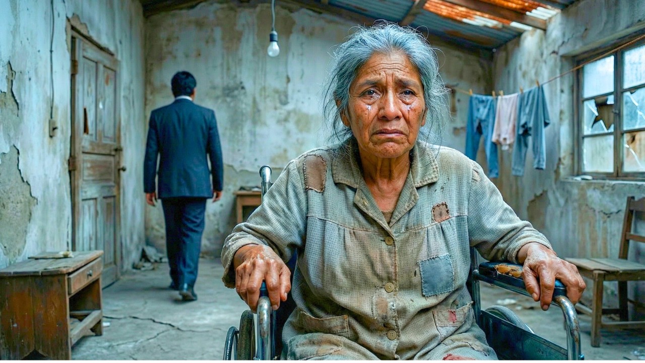 Se gradúa en DERECHO y ABANDONA a su madre DISCAPACITADA… y ella es millonaria