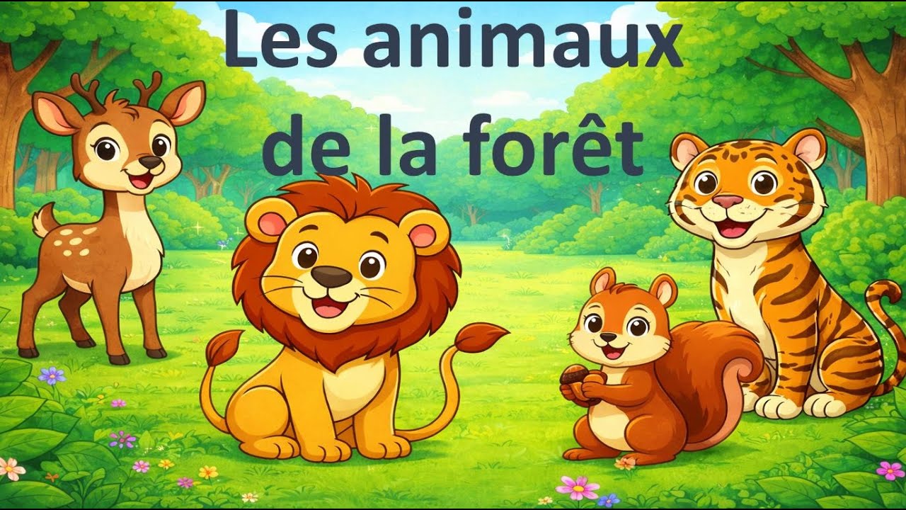 Apprendre les animaux de la forêt