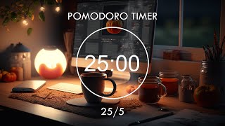 25/5 Pomodoro Timer ★ Focus on Studying and Working Effectively with Lofi Mix ★ Focus Station