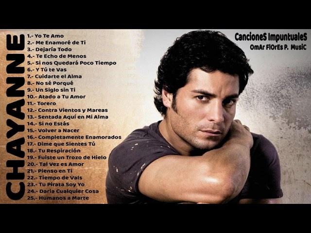 Chayanne - Mejores Canciones II MIX ROMANTICOS💕 class=