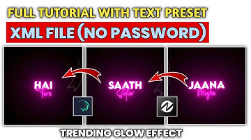 Instagram Trending Glow Text Lyrics Editing | Black Screen Glow Status Video Editing | Node Video