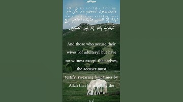 سورة النور من الأية 4 الى 6 ياسر الدوسري
