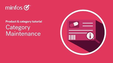 Minfos Category Maintenance