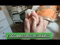 foot massage relaxing massage step by step #pedicure#Foot Massage/ASMR Relaxing with Music