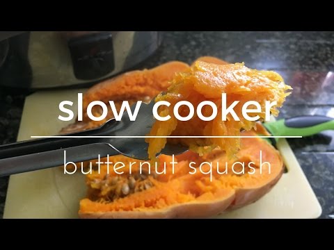 Slow Cooker Butternut