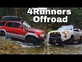 3rd gen  5th gen toyota 4runners offroad